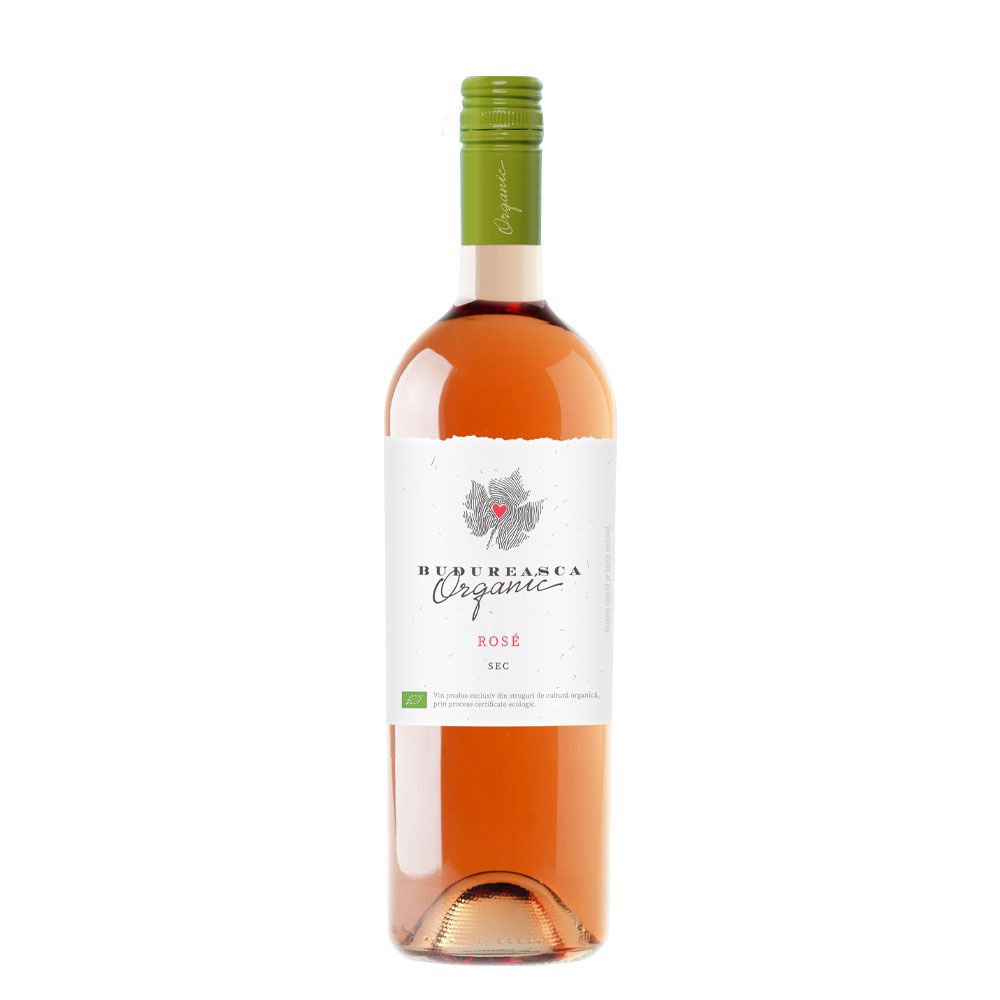 Vin Sec Organic Rosé 0,75L, Recolta 2022 - Crama Budureasca