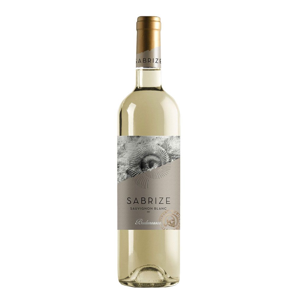 Vin Alb Sec Sabrize Sauvignon Blanc 0,75L, Recolta 2023 - Crama Budureasca